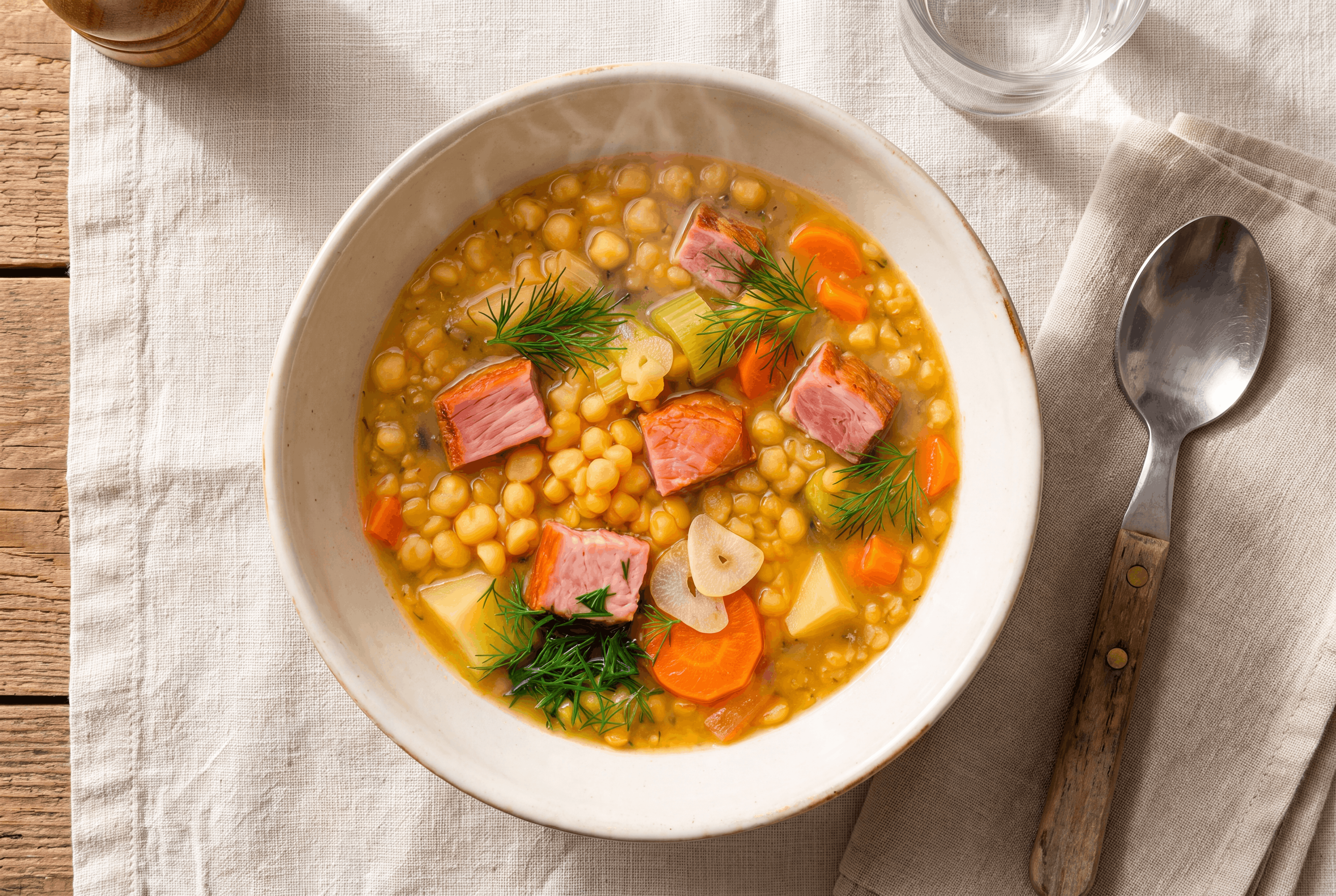 Erbsensuppe